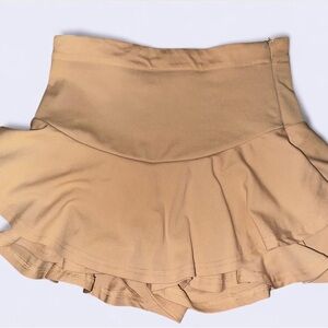 SHEIN Tan Miniskirt